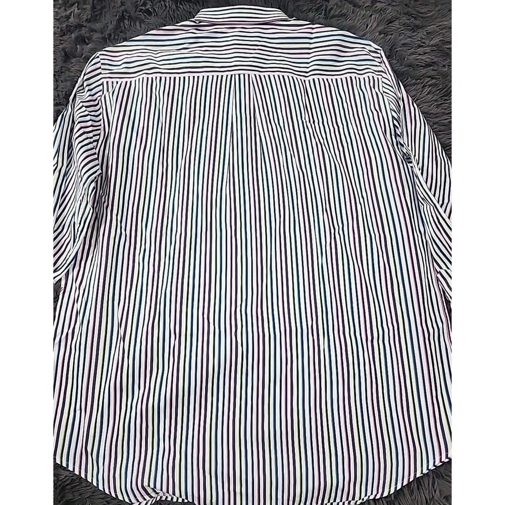 Peter Millar Xl Mens Button Down‎ Long Sleeve Striped Shirt0 - Picture 11 of 11